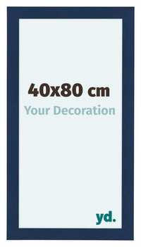 Como MDF Photo Frame 40x80cm Dark Blue Swept Front Size | Yourdecoration.com