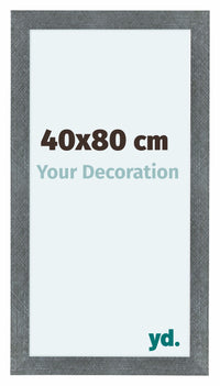 Como MDF Photo Frame 40x80cm Iron Swept Front Size | Yourdecoration.com