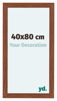 Como MDF Photo Frame 40x80cm Walnut Front Size | Yourdecoration.com