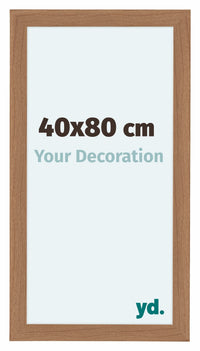 Como MDF Photo Frame 40x80cm Walnut Light Front Size | Yourdecoration.com