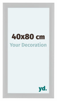 Como MDF Photo Frame 40x80cm White High Gloss Front Size | Yourdecoration.com