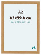 Como MDF Photo Frame 42x59 4cm A2 Beech Front Size | Yourdecoration.com