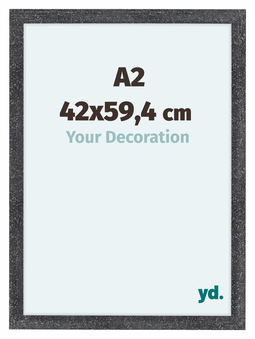 Como MDF Photo Frame 42x59 4cm A2 Gray Swept Front Size | Yourdecoration.com