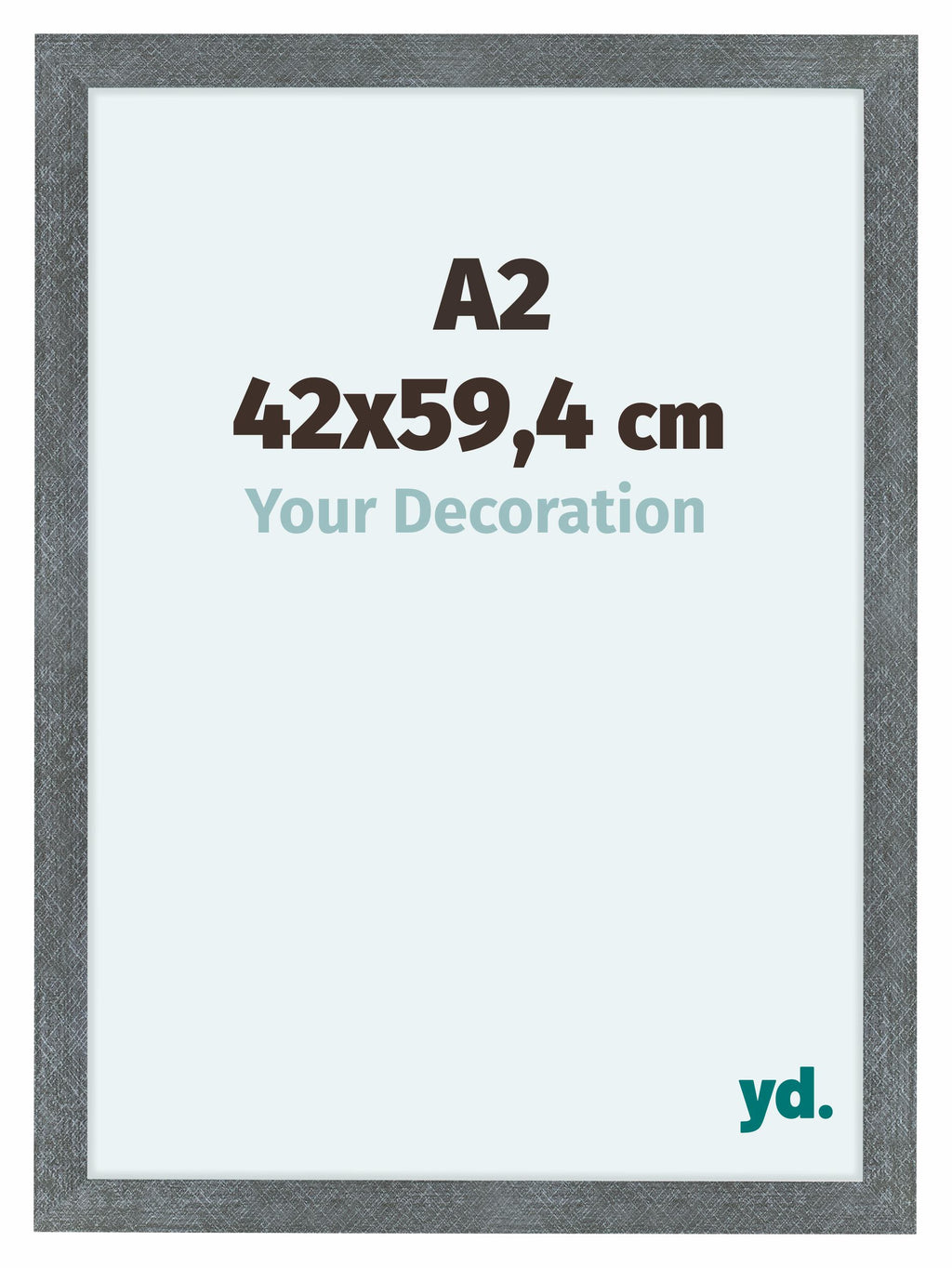 Como MDF Photo Frame 42x59 4cm A2 Iron Swept Front Size | Yourdecoration.com