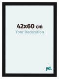 Como MDF Photo Frame 42x60cm Black High Gloss Front Size | Yourdecoration.com