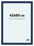 Como MDF Photo Frame 42x60cm Dark Blue Swept Front Size | Yourdecoration.com