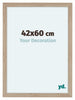 Como MDF Photo Frame 42x60cm Oak Light Front Size | Yourdecoration.com