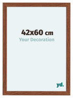 Como MDF Photo Frame 42x60cm Walnut Front Size | Yourdecoration.com