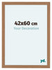Como MDF Photo Frame 42x60cm Walnut Light Front Size | Yourdecoration.com