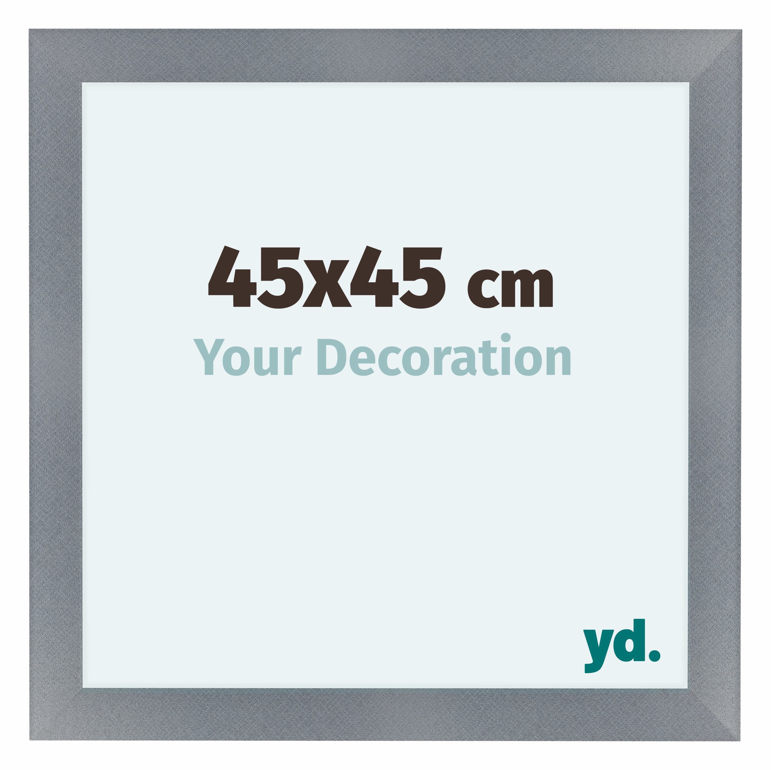 Como MDF Photo Frame 45x45cm Aluminum Brushed | Yourdecoration.com
