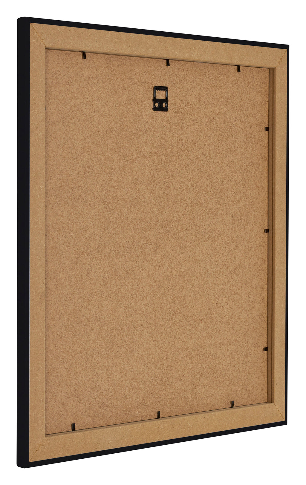 Como MDF Photo Frame 45x45cm Black High Gloss Back Oblique | Yourdecoration.com