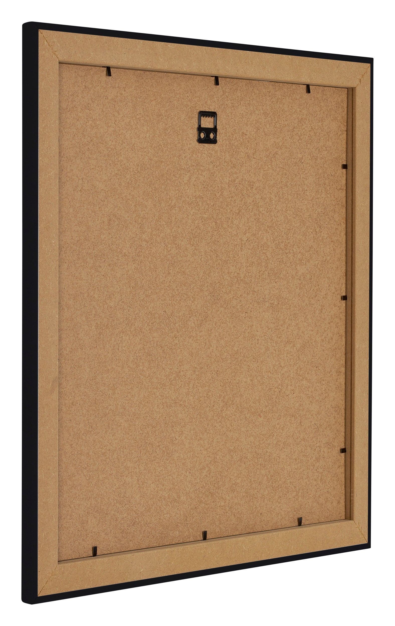 Como MDF Photo Frame 45x45cm Black High Gloss Back Oblique | Yourdecoration.com