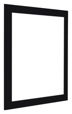 Como MDF Photo Frame 45x45cm Black High Gloss Front Oblique | Yourdecoration.com