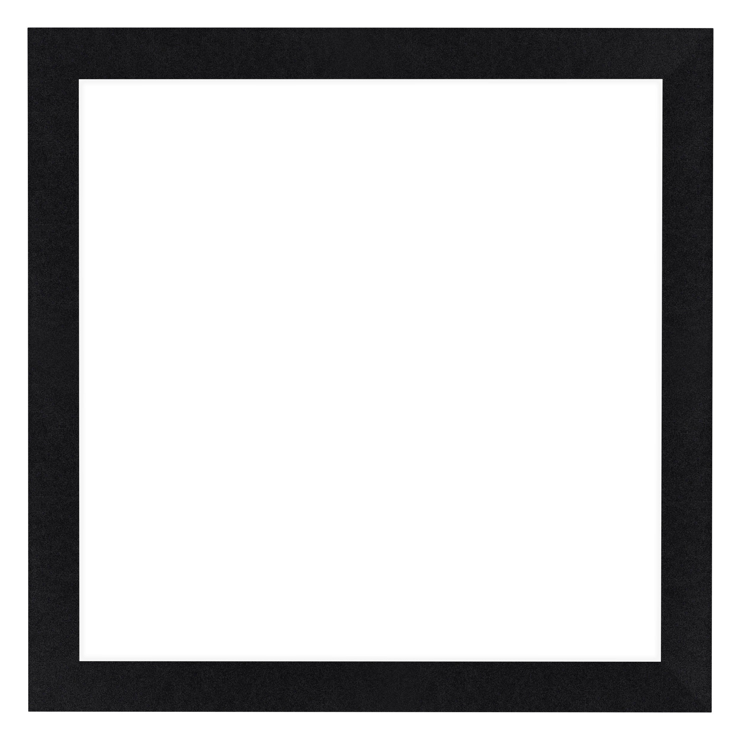 Como MDF Photo Frame 45x45cm Black Matte Front | Yourdecoration.com