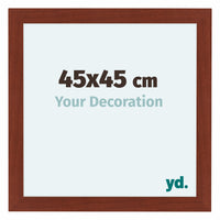 Como MDF Photo Frame 45x45cm Cherry Front Size | Yourdecoration.com
