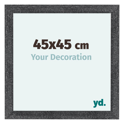 Como MDF Photo Frame 45x45cm Gray Swept Front Size | Yourdecoration.com