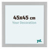 Como MDF Photo Frame 45x45cm White Matte Front Size | Yourdecoration.com