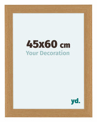 Como MDF Photo Frame 45x60cm Beech Front Size | Yourdecoration.com