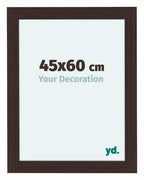 Como MDF Photo Frame 45x60cm Oak Dark Front Size | Yourdecoration.com