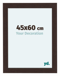 Como MDF Photo Frame 45x60cm Oak Dark Front Size | Yourdecoration.com