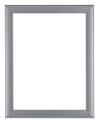 Como MDF Photo Frame 45x60cm Silver Matte Front | Yourdecoration.com