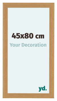 Como MDF Photo Frame 45x80cm Beech Front Size | Yourdecoration.com