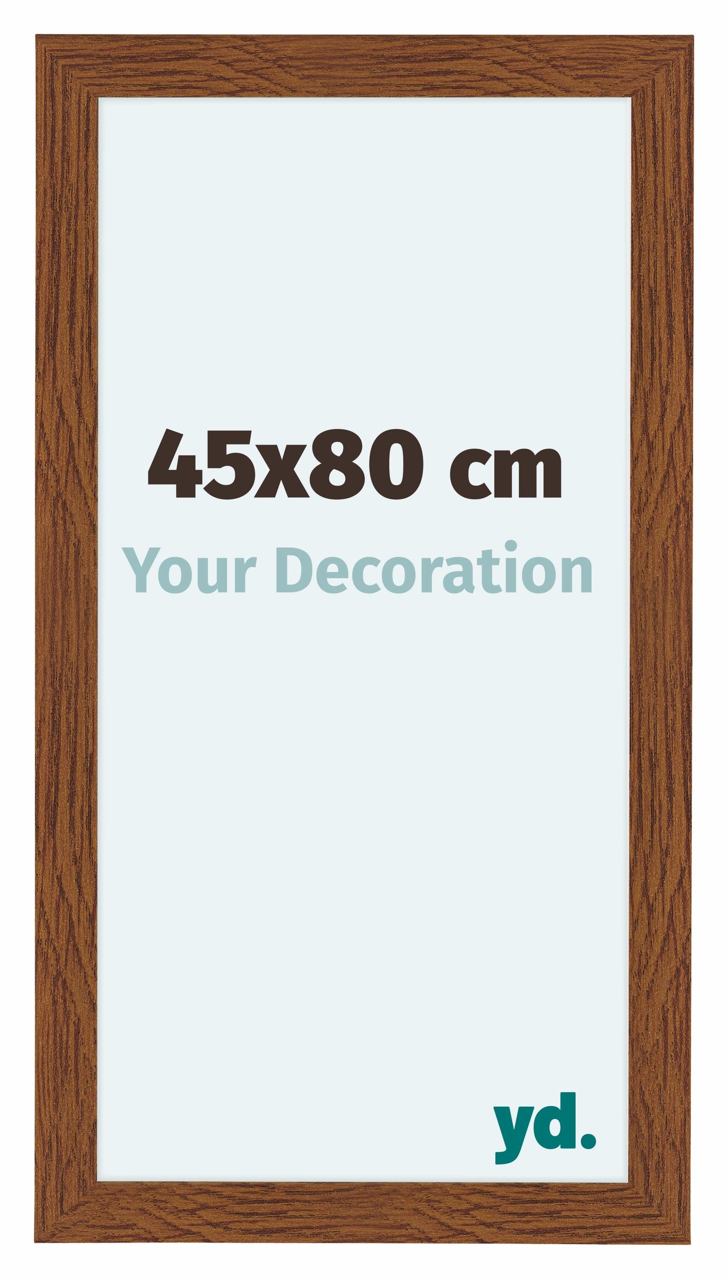 Como MDF Photo Frame 45x80cm Oak Rustic Front Size | Yourdecoration.com