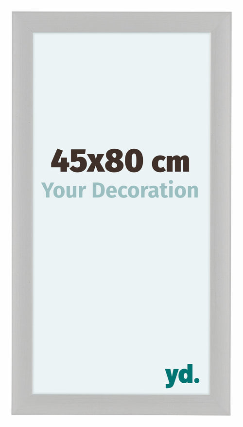 Como MDF Photo Frame 45x80cm White Woodgrain Front Size | Yourdecoration.com