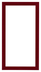Como MDF Photo Frame 45x80cm Wine Red Swept Front | Yourdecoration.com