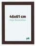 Como MDF Photo Frame 46x61cm Oak Dark Front Size | Yourdecoration.com