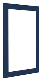 Como MDF Photo Frame 48x64cm Dark Blue Swept Front Oblique | Yourdecoration.com