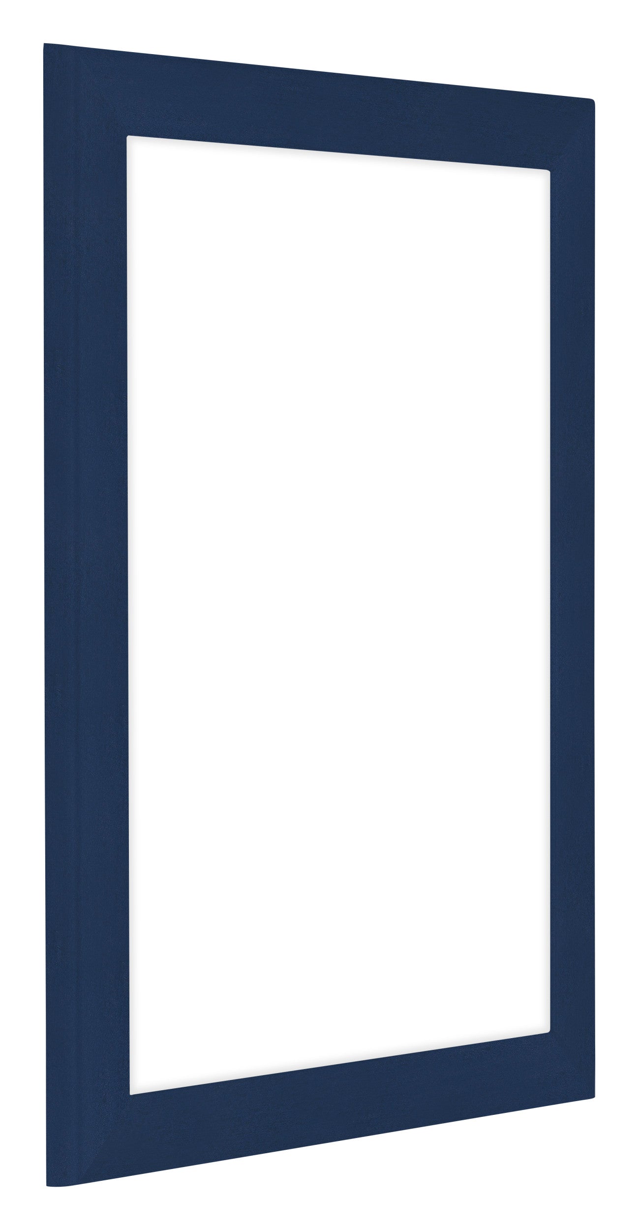 Como MDF Photo Frame 48x64cm Dark Blue Swept Front Oblique | Yourdecoration.com