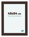 Como MDF Photo Frame 48x64cm Oak Dark Front Size | Yourdecoration.com