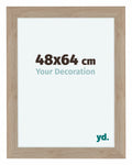 Como MDF Photo Frame 48x64cm Oak Light Front Size | Yourdecoration.com