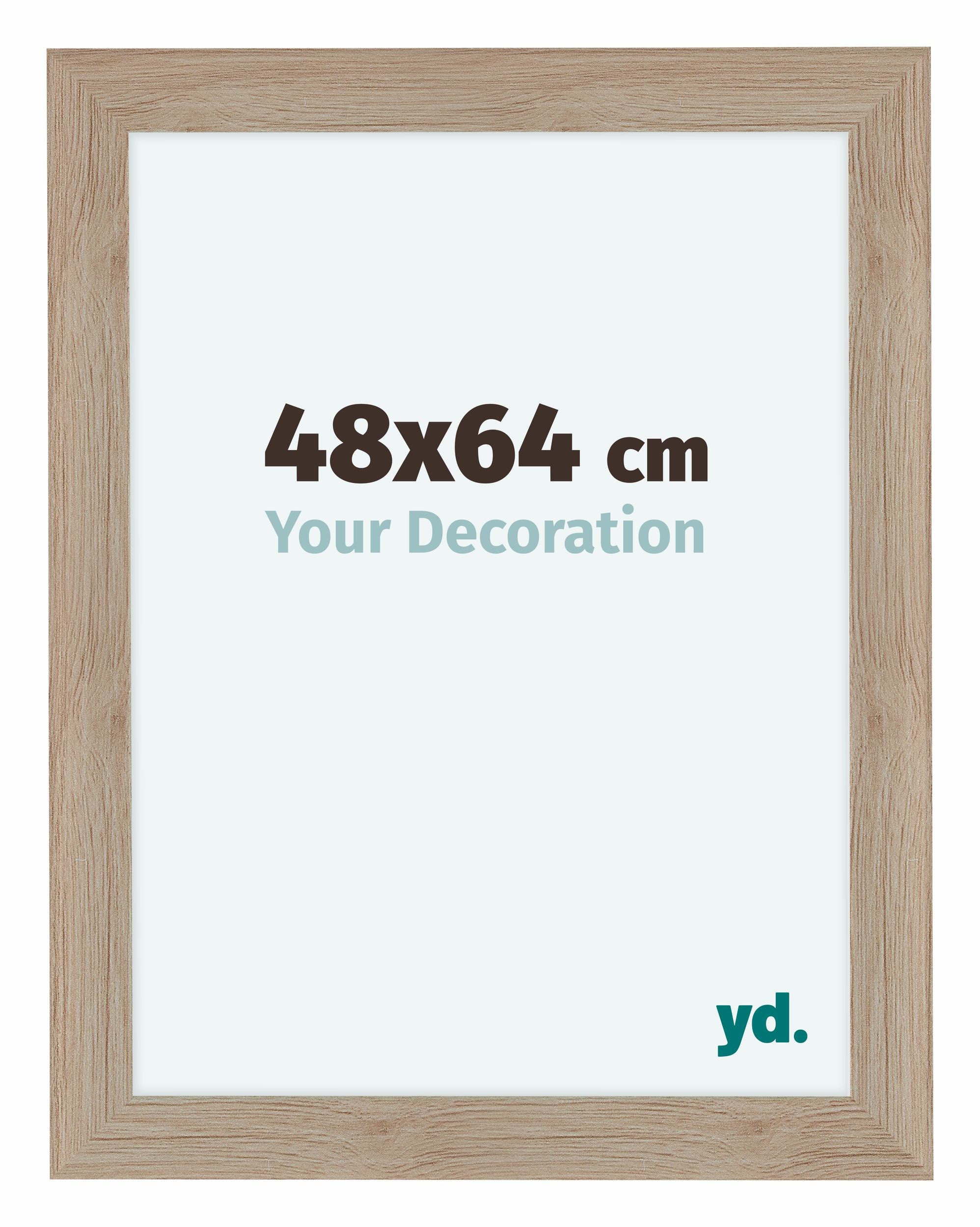 Como MDF Photo Frame 48x64cm Oak Light Front Size | Yourdecoration.com