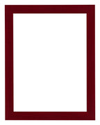 Como MDF Photo Frame 48x64cm Wine Red Swept Front | Yourdecoration.com
