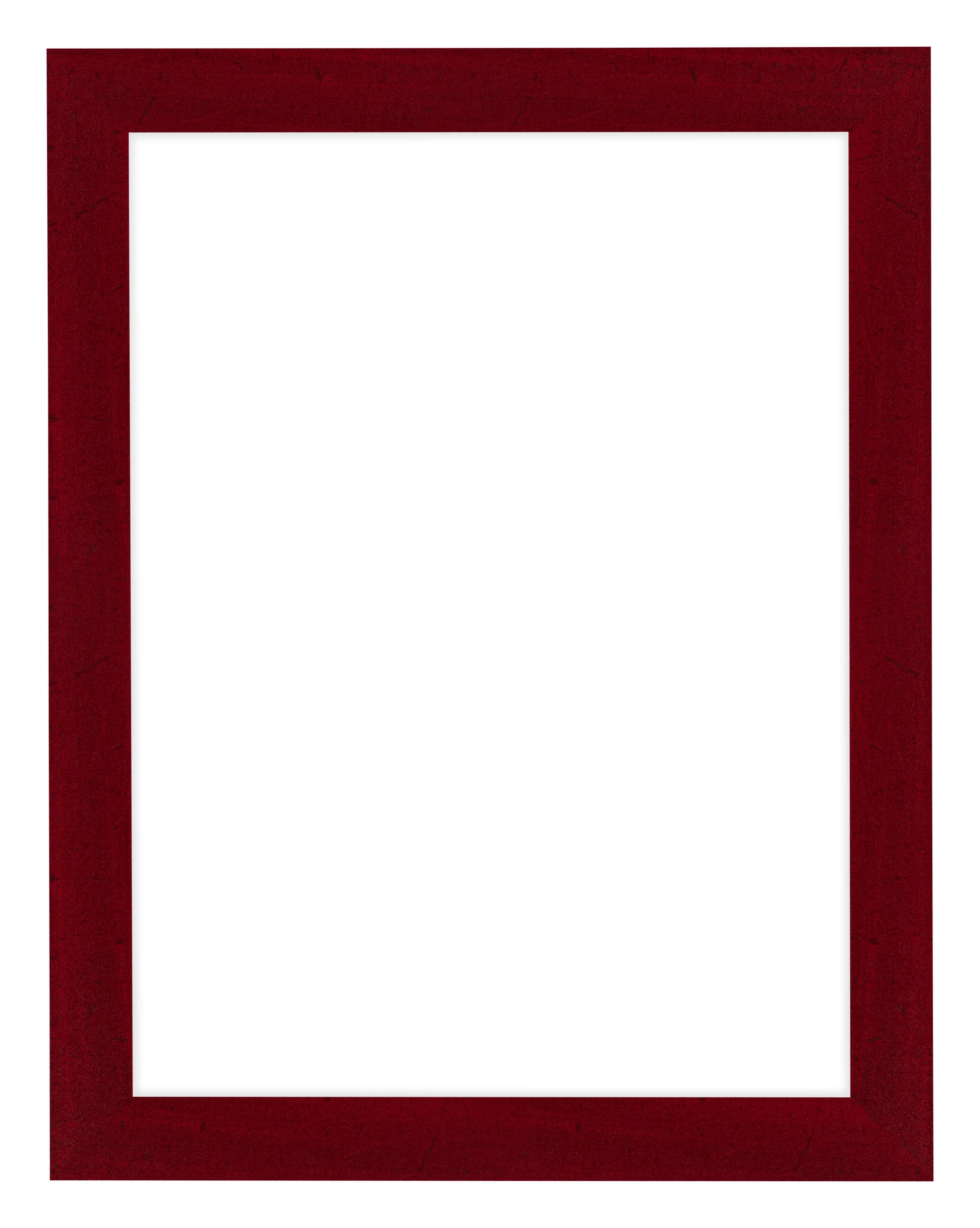 Como MDF Photo Frame 48x64cm Wine Red Swept Front | Yourdecoration.com