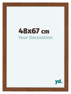 Como MDF Photo Frame 48x67cm Oak Rustic Front Size | Yourdecoration.com