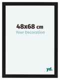 Como MDF Photo Frame 48x68cm Black Matte Front Size | Yourdecoration.com