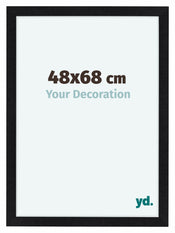 Como MDF Photo Frame 48x68cm Black Matte Front Size | Yourdecoration.com