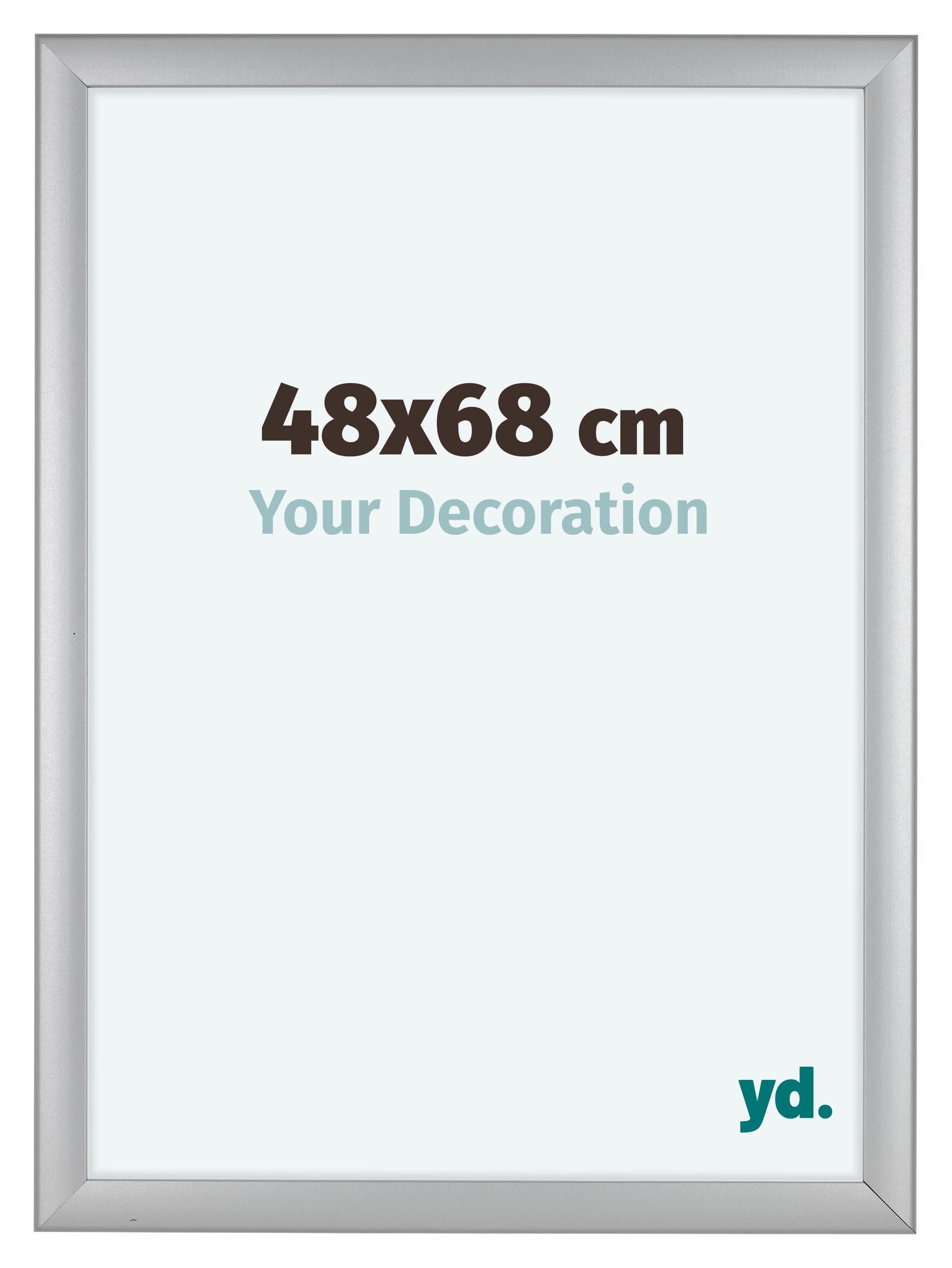 Como MDF Photo Frame 48x68cm Silver Matte Front Size | Yourdecoration.com