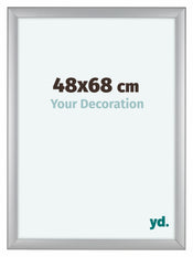 Como MDF Photo Frame 48x68cm Silver Matte Front Size | Yourdecoration.com