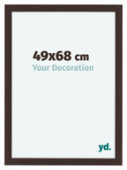 Como MDF Photo Frame 49x68cm Oak Dark Front Size | Yourdecoration.com