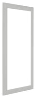 Como MDF Photo Frame 50x100cm White Woodgrain Front Oblique | Yourdecoration.com