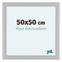 Como MDF Photo Frame 50x50cm White Matte Front Size | Yourdecoration.com