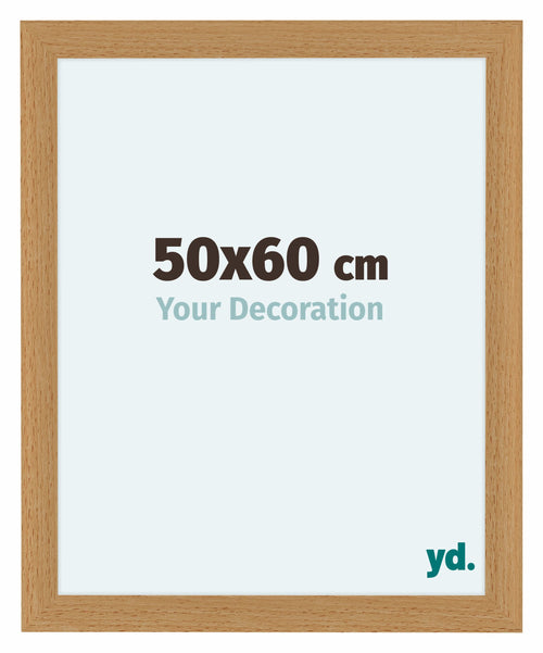 Como MDF Photo Frame 50x60cm Beech Front Size | Yourdecoration.com