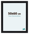 Como MDF Photo Frame 50x60cm Black Matte Front Size | Yourdecoration.com