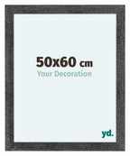 Como MDF Photo Frame 50x60cm Gray Swept Front Size | Yourdecoration.com