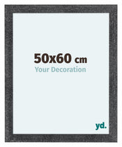 Como MDF Photo Frame 50x60cm Gray Swept Front Size | Yourdecoration.com