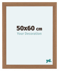 Como MDF Photo Frame 50x60cm Walnut Light Front Size | Yourdecoration.com
